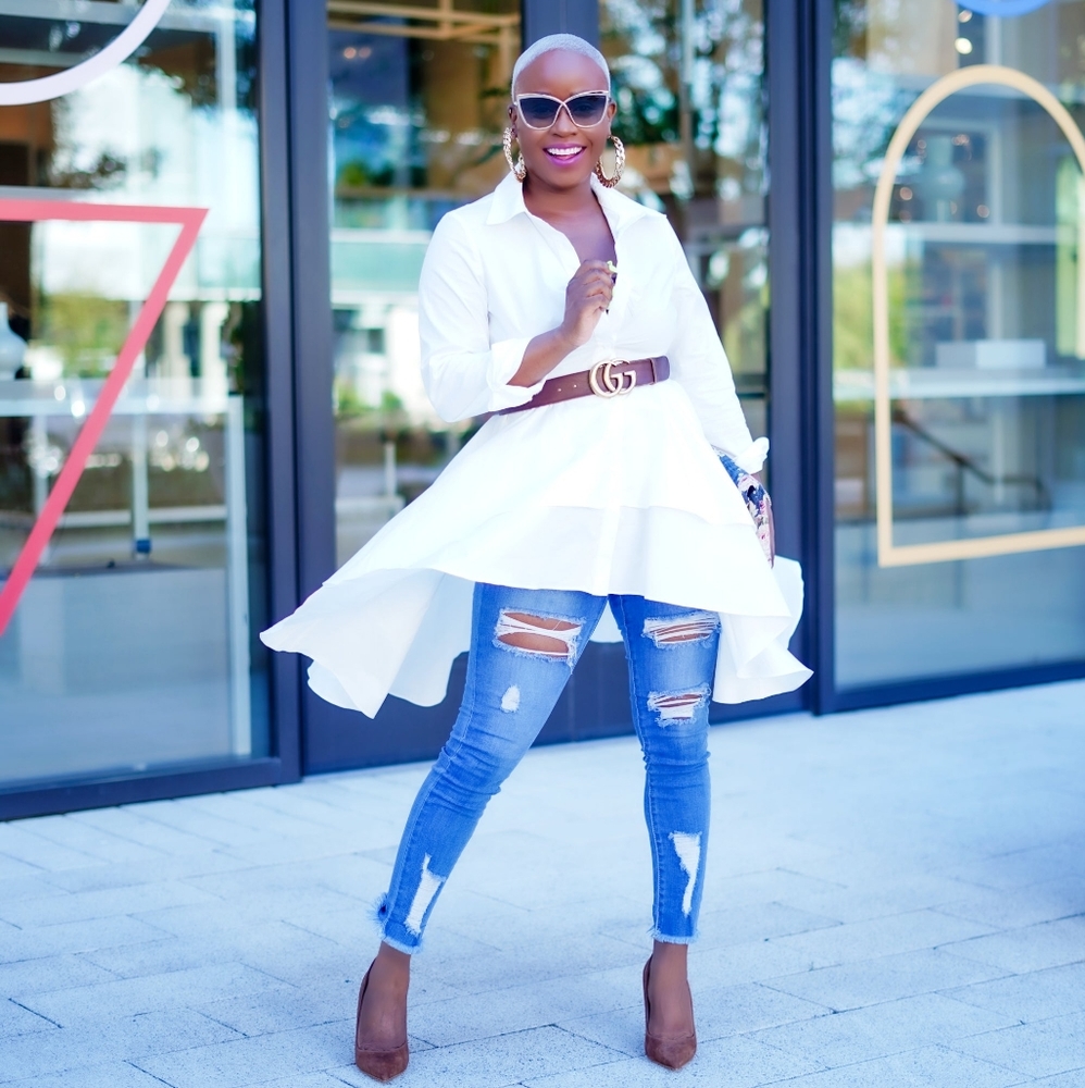 Long Sleeve Mini Top/Dress